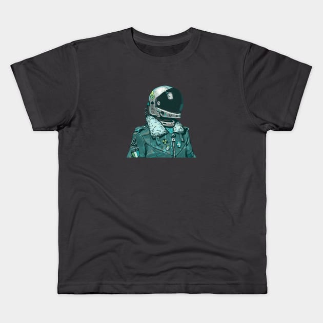 UNIQUE SPACEMAN DESIGN MERCH Kids T-Shirt by Unikk.clo